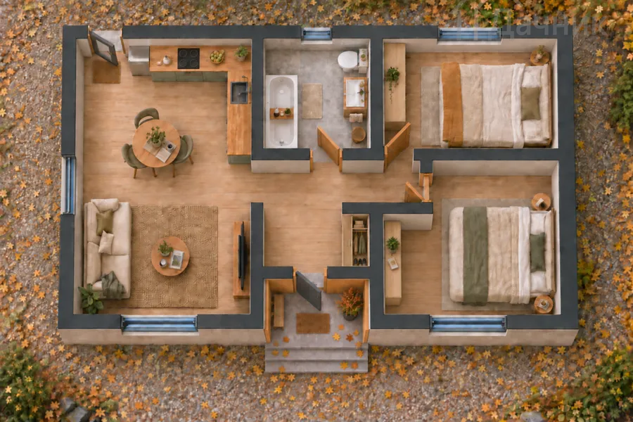 Планировка-ДК-434
